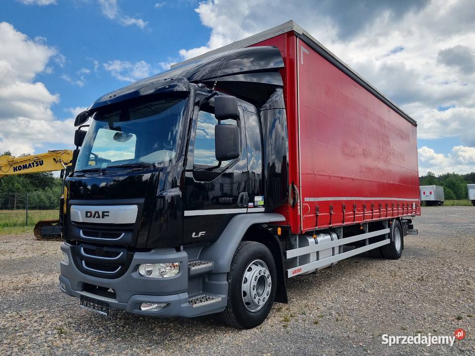 DAF LF Plandeka Firanka Gwarancja nowy świętokrzyskie
