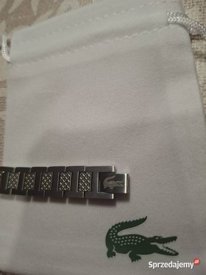 Bransoletka Lacoste srebrna Lacoste Bracelet wielkopolskie Piła
