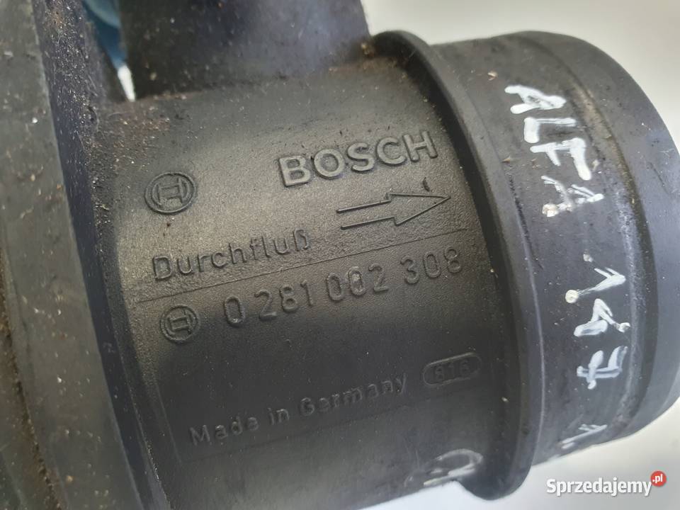 PRZEPŁYWOMIERZ Alfa Romeo 147 19 JTD POWIETRZA lubelskie Rudka