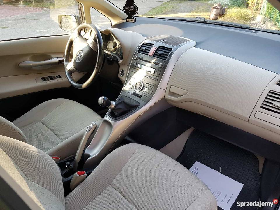 Toyota Auris 16 2008 55 bezwypadkowy pier właś Rok produkcji 2008 Stargard