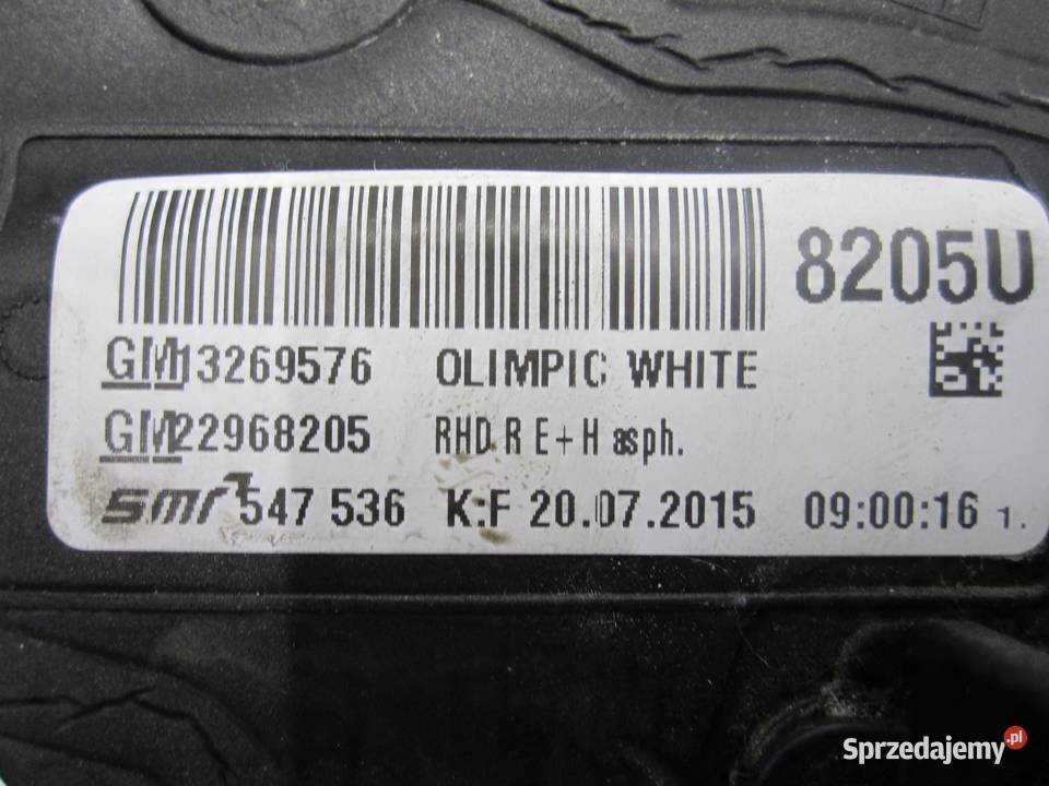INSIGNIA A I LIFT 10r lusterko prawe 13269576