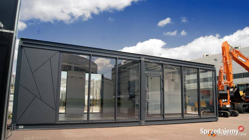 Biuro modułowe kontener biurowy biuro sprzedaży Warszawa