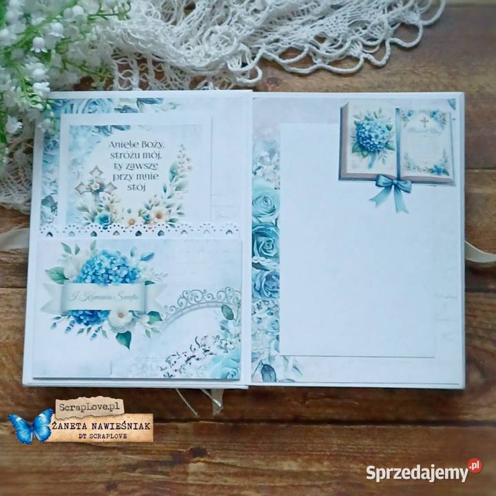 Album harmonijkowy Komunia Święta chłopca Mszana Dolna