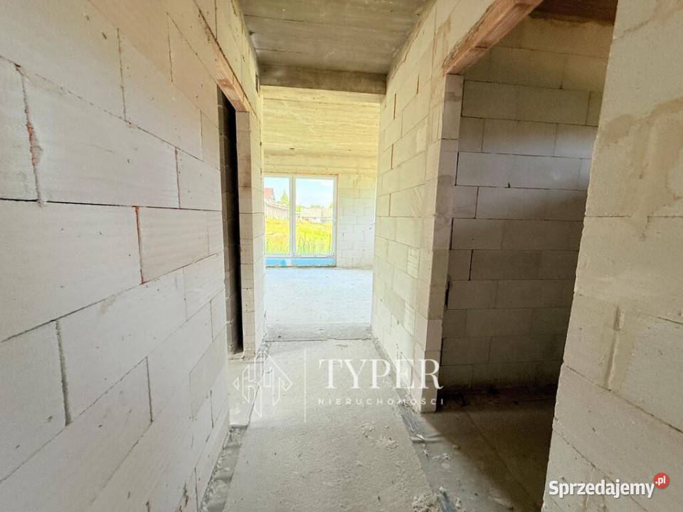 Dom w Siemiechowie do wykończenia 3974zł/m2 małopolskie Siemiechów