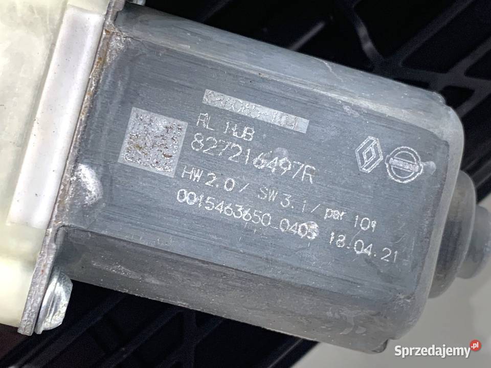 PODNOŚNIK SZYBY LEWY TYŁ RENAULT CAPTUR II