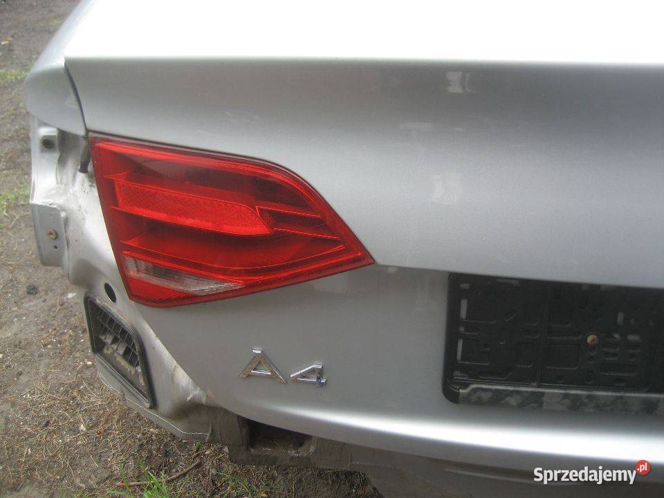 audi a4 b8 0812r sedan klapa pokrywa bagażnika Rakoniewice