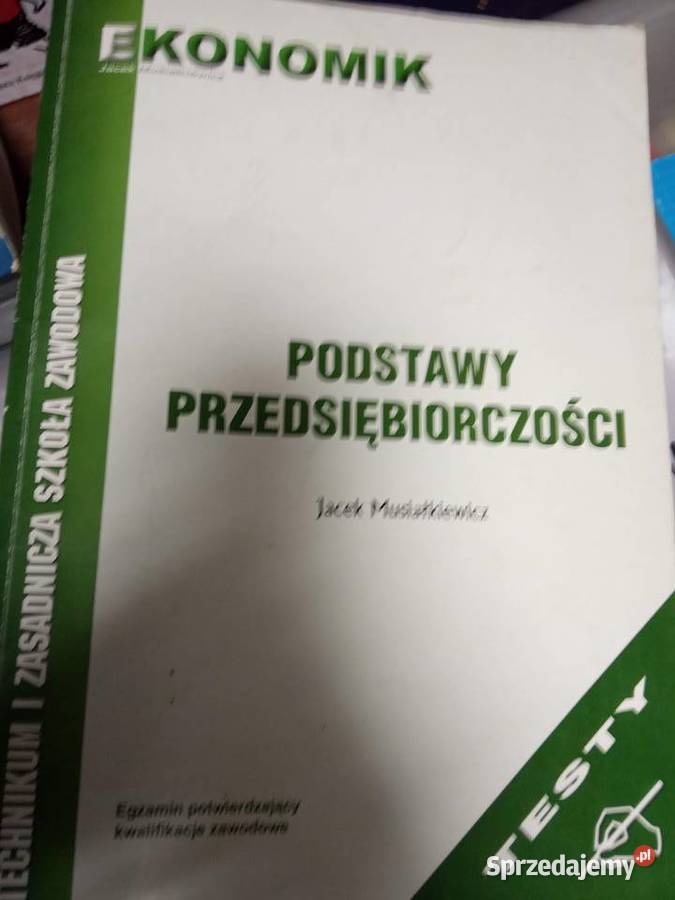 Podstawy przedsiębiorczości antykwariat Warszawa