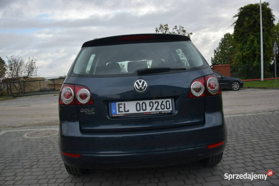 Volkswagen Golf Plus 14 MPI Klimatronik Oryginał Golf Plus Majdan Sieniawski