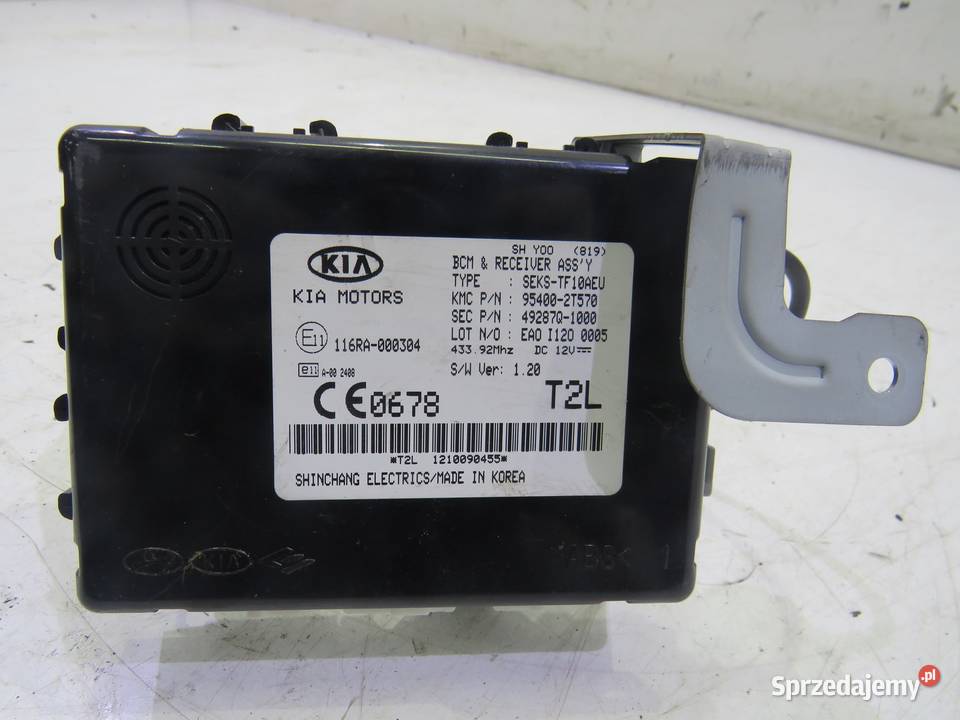 MODUŁ STEROWNIK BCM OPTIMA 17 CRDI 954002T570 lubelskie