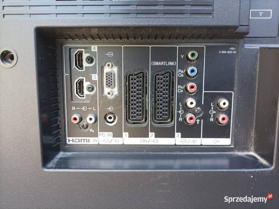 TV 40 LCD Sony Bravia KDL40D3500 uszkodzony lubelskie Lublin