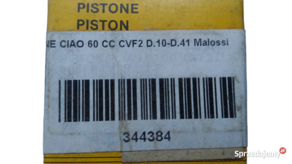 TŁOK MALOSSI SPORT 414 mm PIAGGIO VESPA CIAO PX Bielsk Podlaski