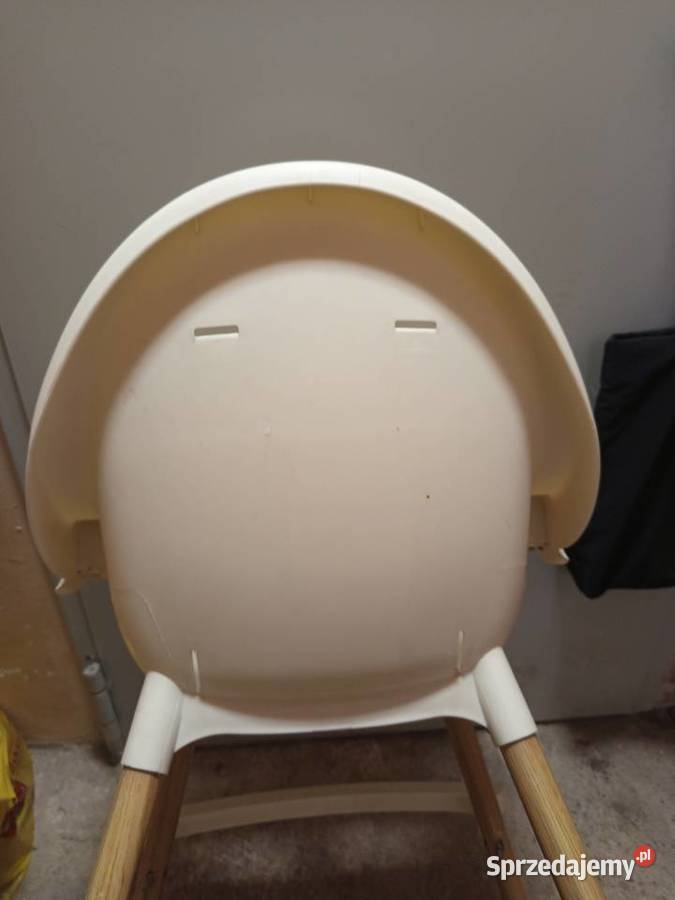 Krzesełko do karmienia brązowy/beżowy Krzesełka do karmienia Łódź sprzedam