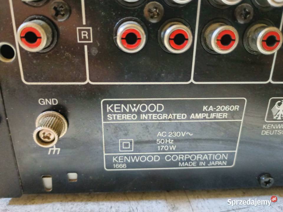 Wzmacniacz stereo KENWOOD KA2060R dolnośląskie Lubin
