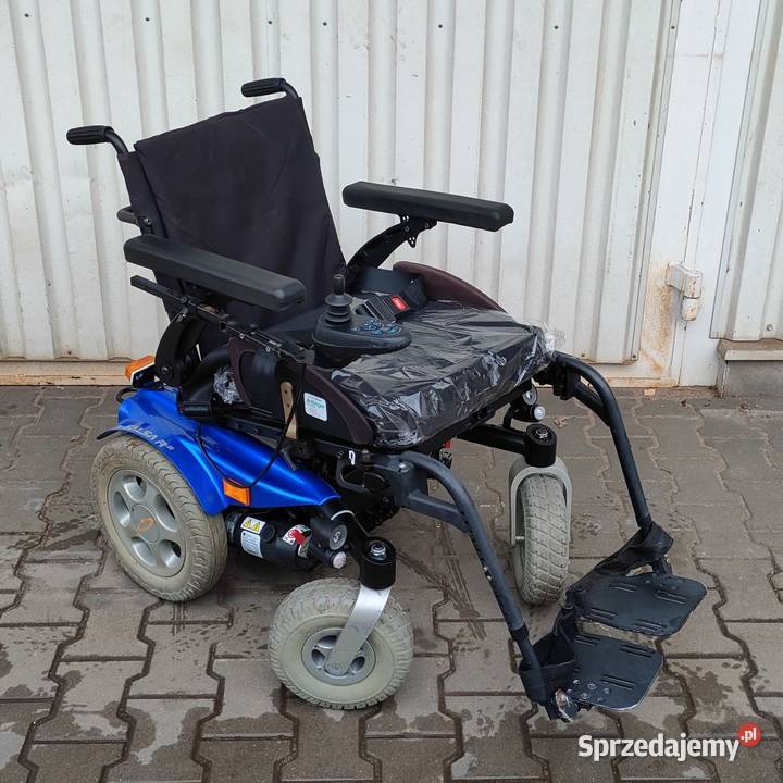 Wózek inwalidzki elektryczny Quickie Salsa R2 + nowe aku