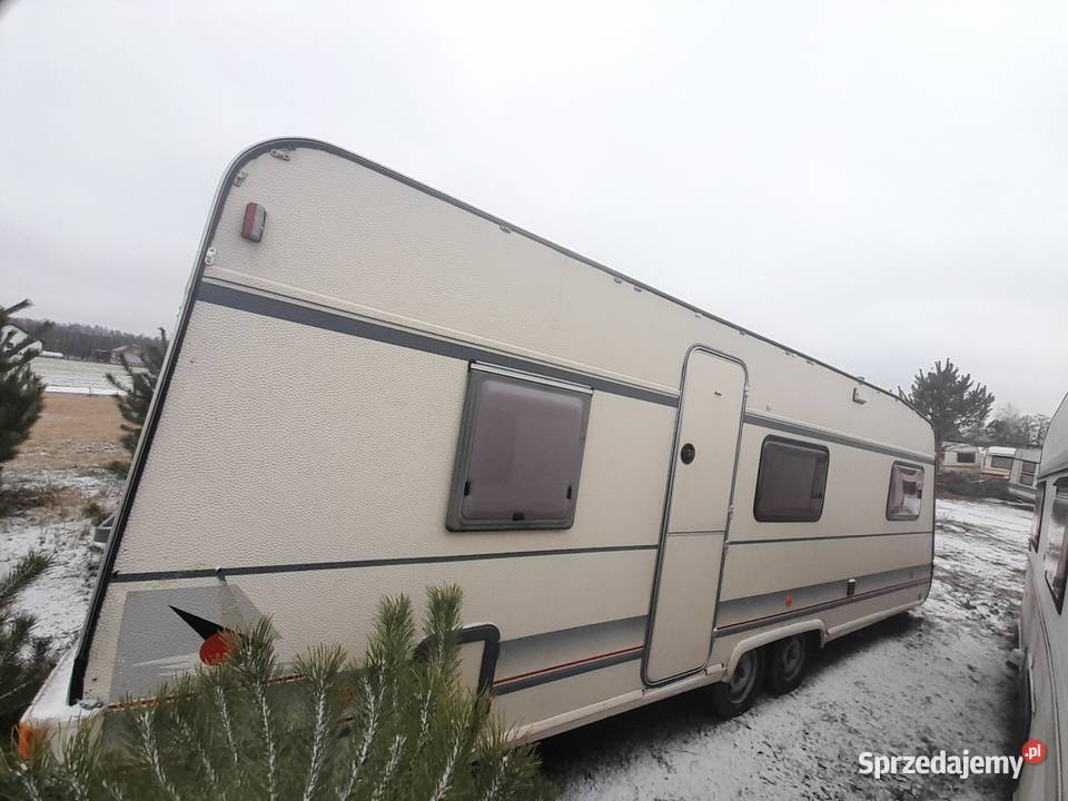 Przyczepa kempingowa z przedsionkiem transport VAT marża Sieradz