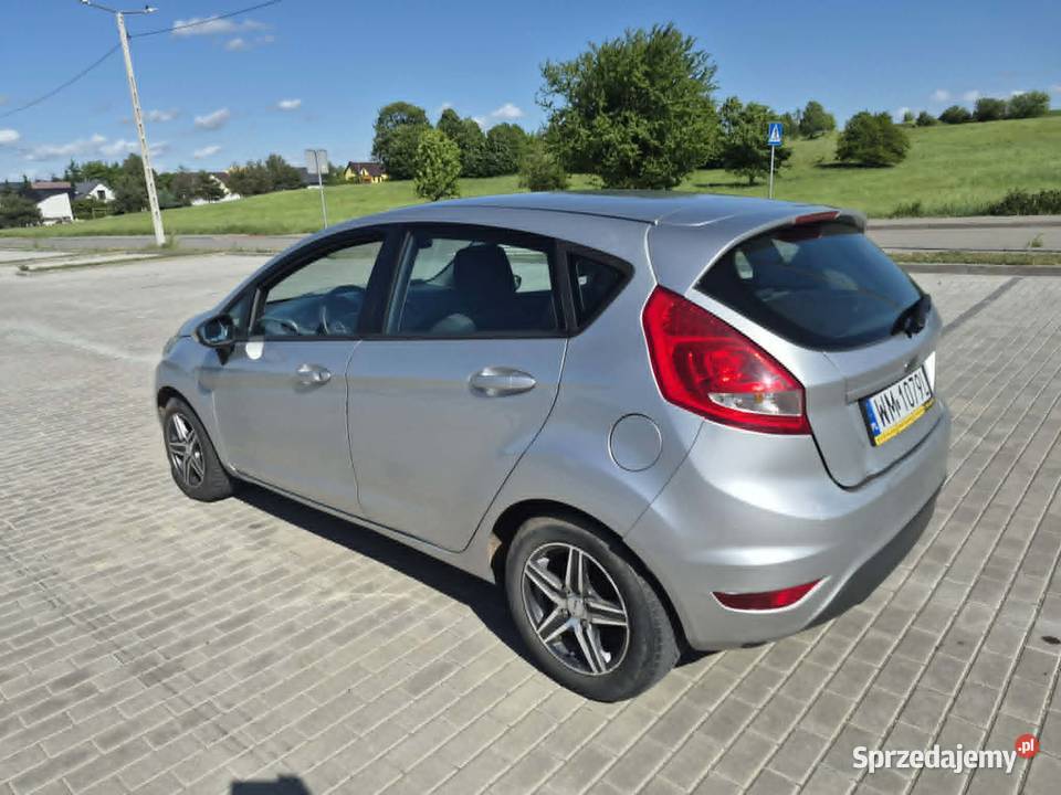FORD FIESTA ładna z GAZEM 2008r Grajewo sprzedam
