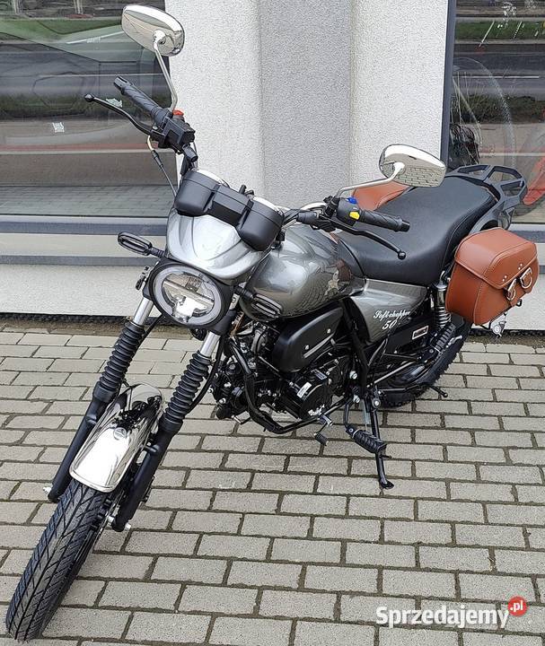 ROMET SOFT CHOPPER 50 EFI EURO 5 2023 SALON czterosuwowy Romet Bielsko-Biała