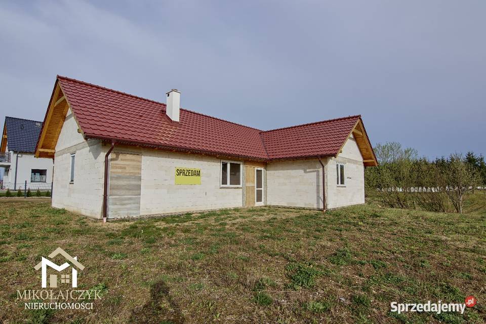 Dom wolnostojący z garażem Kinkajmy 127 m2 Sprzedaż Bartoszyce