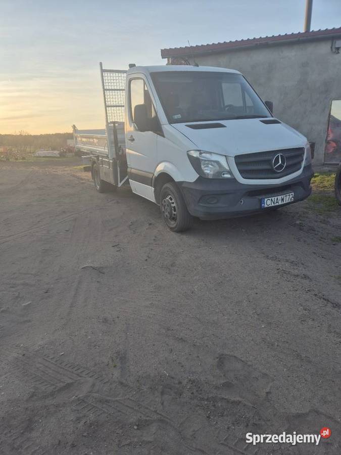 Mercedes Sprinter 515 wywrotka HDS bliźniak stan 340000km Bydgoszcz
