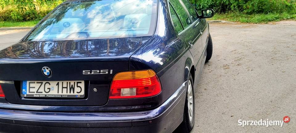 BMW e39 525i 2001 Stan Wzorowy elektryczne lusterka Seria 5 Głowno sprzedam