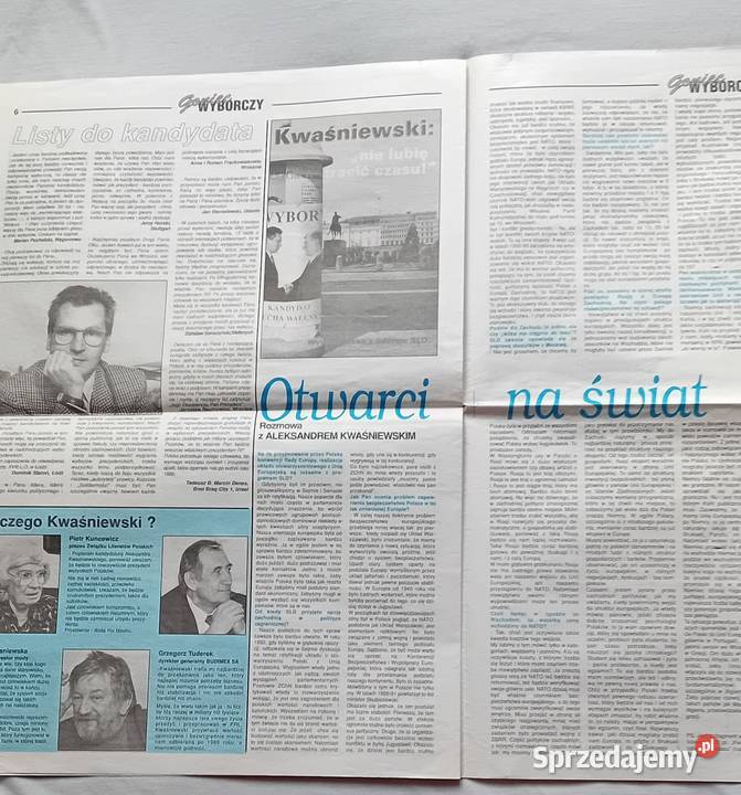 Goniec Wyborczy Gazetka reklamowa Aleksandra Antykwariat