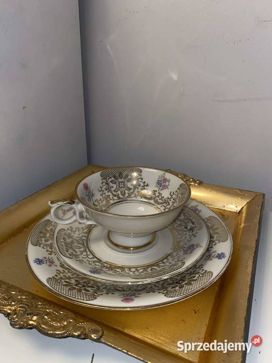 Trio śniadaniowe filiżanka porcelana bavaria małopolskie Kraków