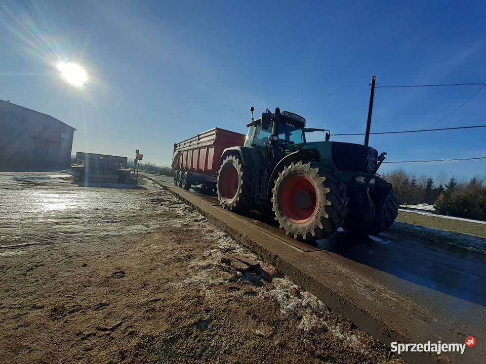 Usługi agregatem bezokowym wynajem ciągnika 100 Moczydły