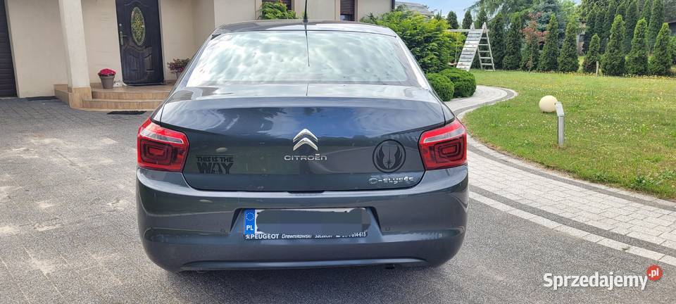 OKAZJA Citroen C Elysee 2018 16 16V Benz Lpg isofix C-Elysee