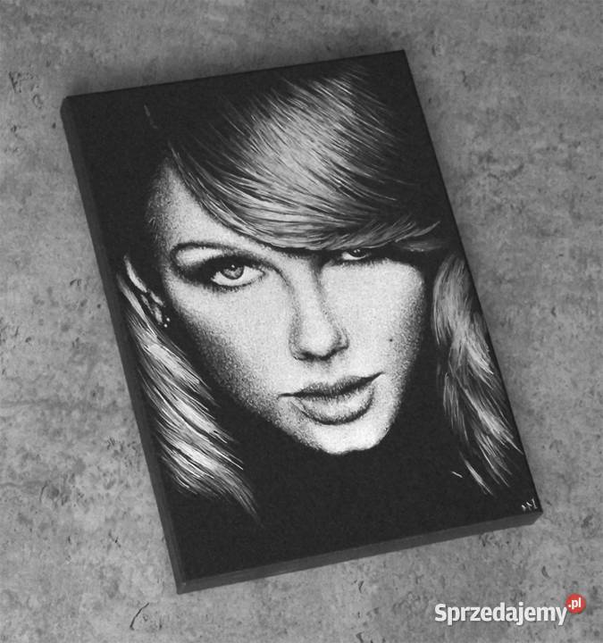 Taylor Swift Oryginalny obraz ręcznie Sandomierz