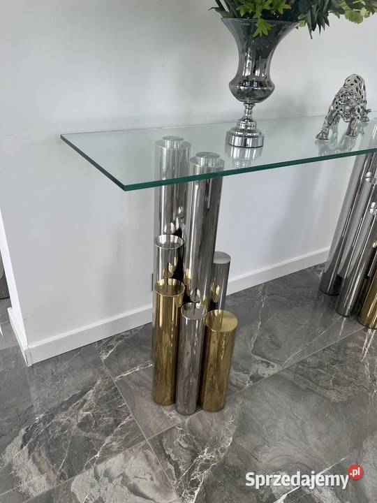 Luksusowa komoda konsola meble Glamour złota Nowy Sącz sprzedam