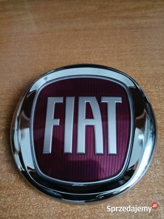 Orginalny emblemat logo znaczek Fiat 120mm Motoryzacja sprzedam