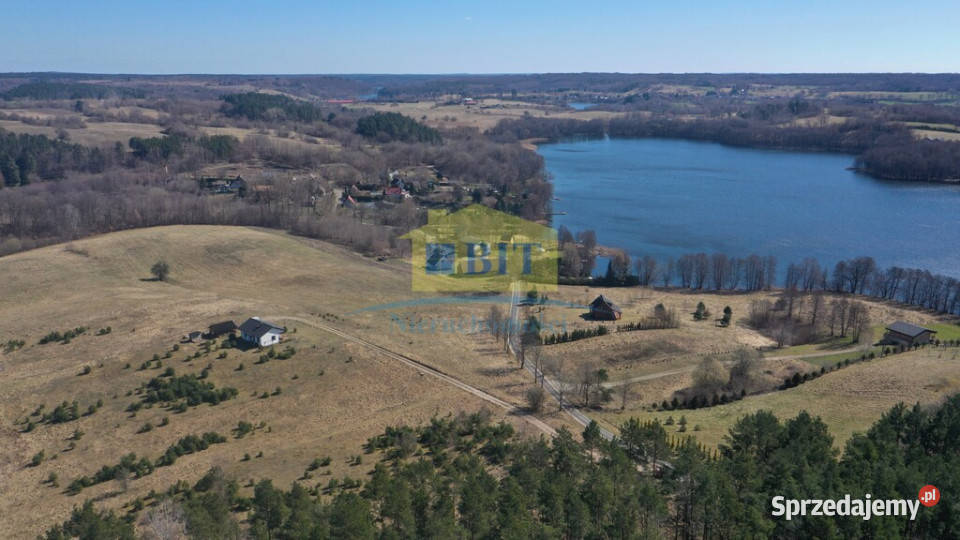 Działki Jeziorem Żerdno polna