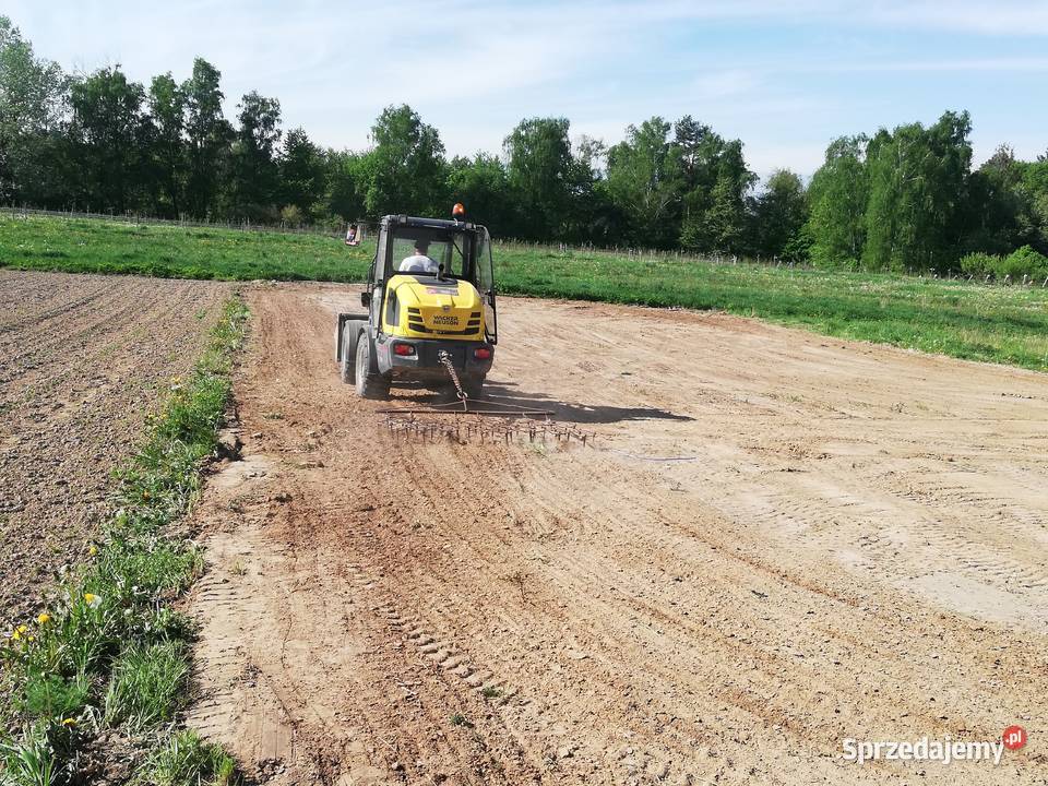 usługi mini koparka równiarka Spycharki Chełm