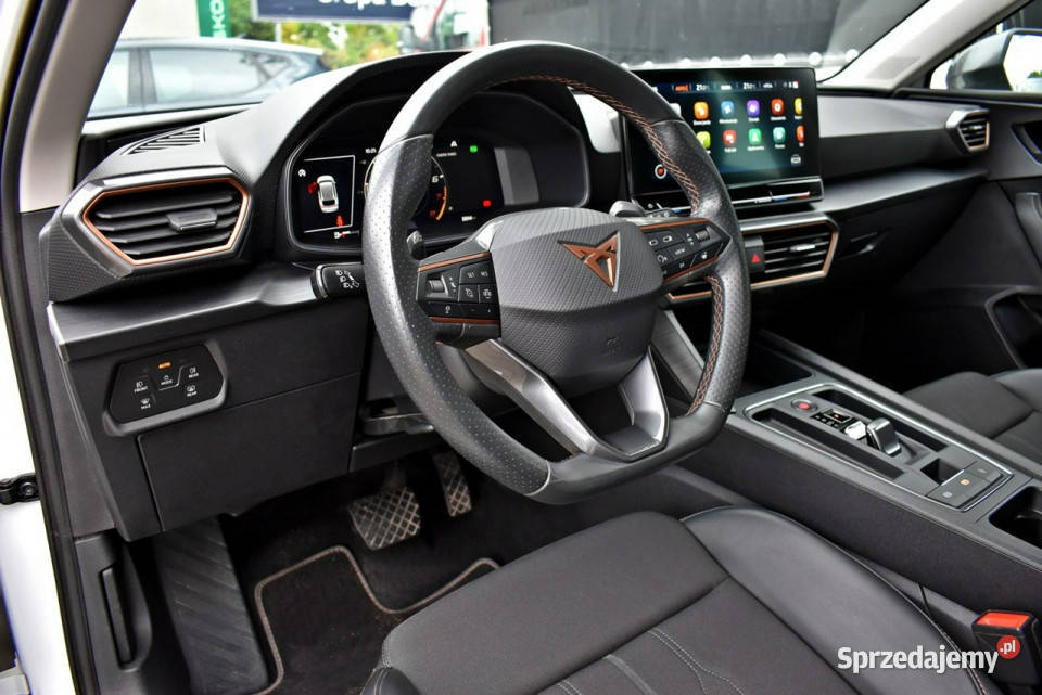 Cupra Leon Bezwypadkowy Salon Polska Serwis ASO Samochody osobowe łódzkie Łódź