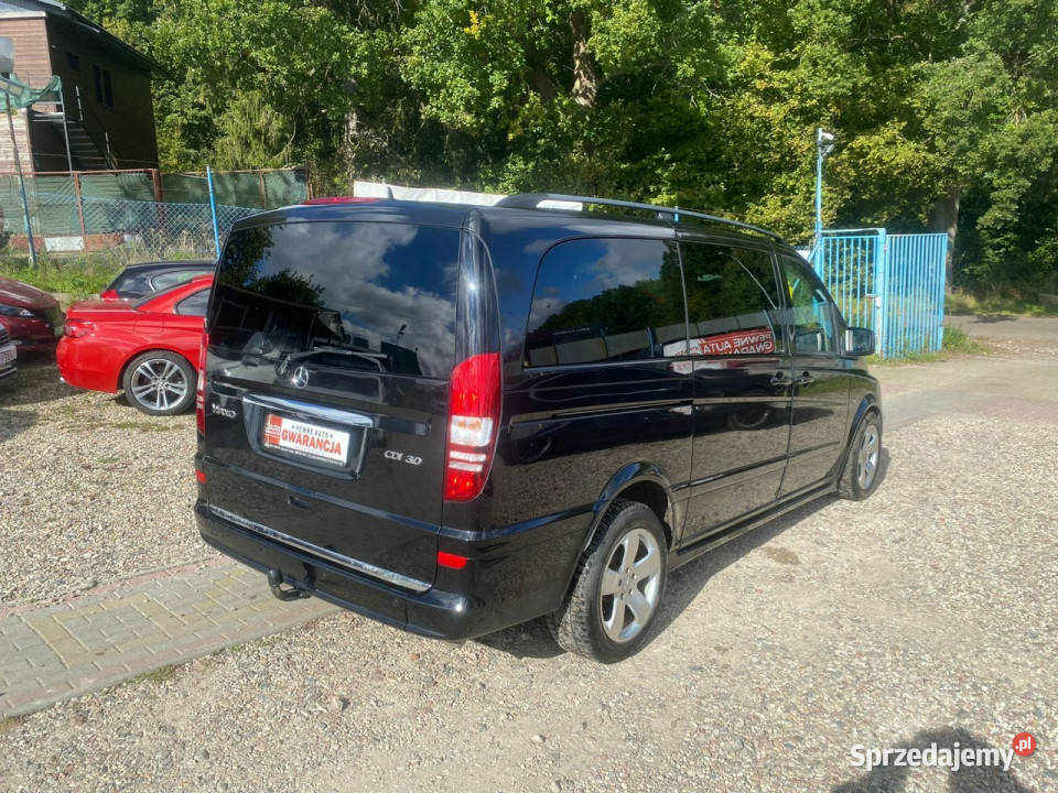 Mercedes Viano 30 V6 225 WERSJA BUISSNES SKORY szyberdach pomorskie Gdańsk