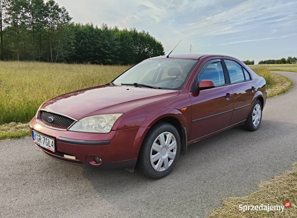 Ford Mondeo MK3 18 Podgrzewana przednia szyba wiśniowy Mondeo małopolskie Gorlice