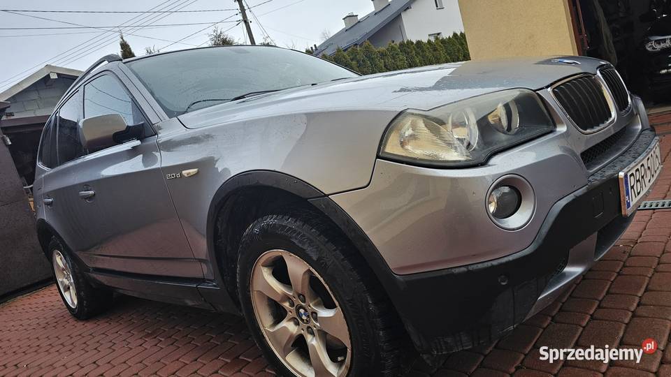 BMW X3 E83 20 2008r D 163 4x4 Aut Skóra z Belgii Zarszyn