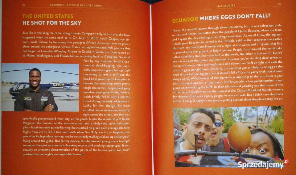 Around the World in 60 Seconds Nuseir Yassin Rok wydania 2019 Chełm