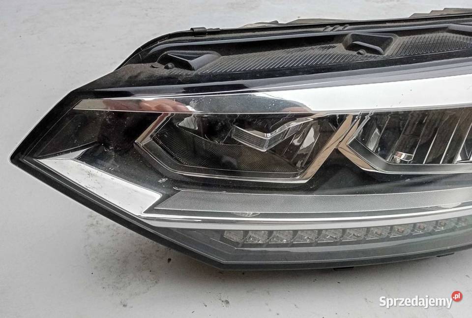 VW Touran 5T Full Led reflektor lampa lewy przód Motoryzacja Przeźmierowo