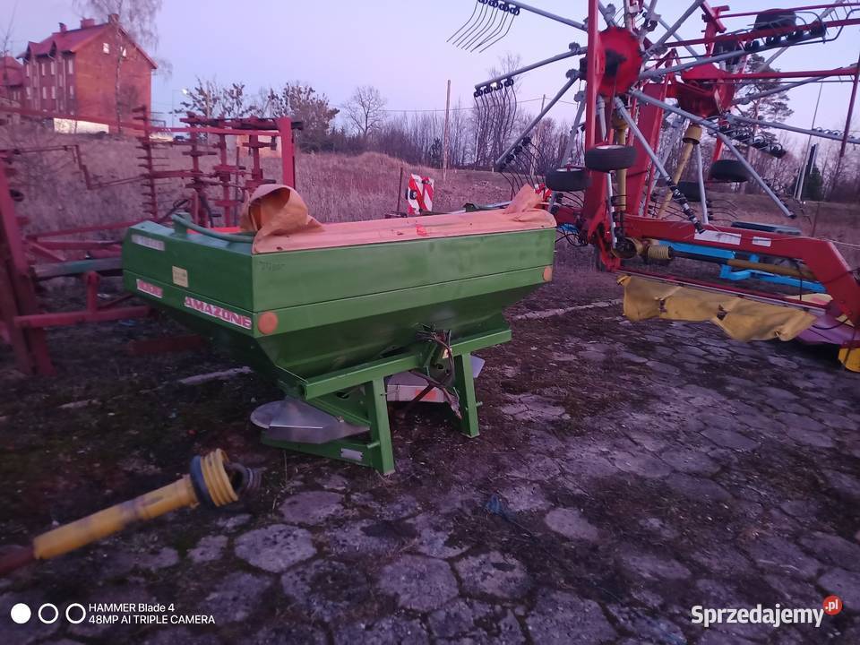 Rozsiewacz nawozów amazone Rozrzutnik Rozsiewacze nawozów Węgorzewo