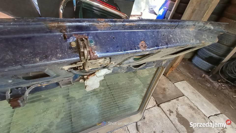Mercedes W124 kombi tylna klapa szyba zamek Klapy bagażnika