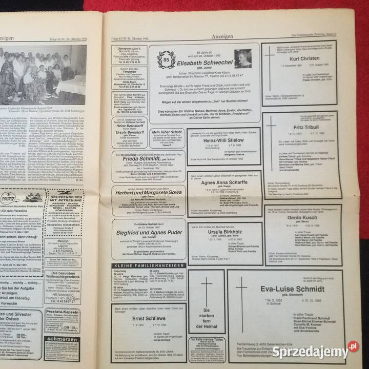 1877 Niemiecka Gazeta Szczecin sprzedam