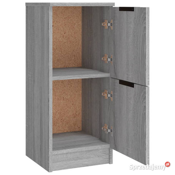 Szafki 3 szary dąb sonoma materiał Warszawa