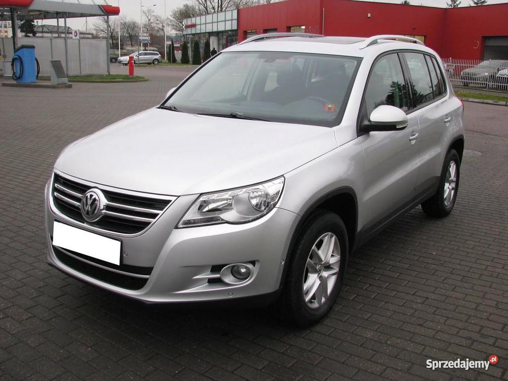 Do Volkswagen Tiguan 2009 srebrny Włocławek sprzedam