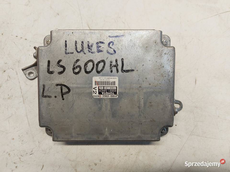 LEXUS LS600 HL Jednostka sterująca komputer dolnośląskie