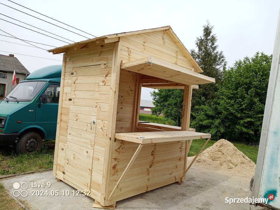 Budka handlowa drewniana Solec nad Wisłą sprzedam