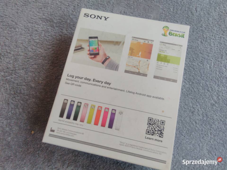 Sony Smartband 2 Czarny opaska smart SWR12 Pozostałe Sandomierz