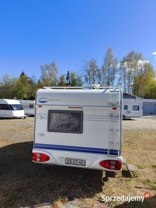 Przyczepa kempingowa Hobby 440 Dmc 1200 namiot