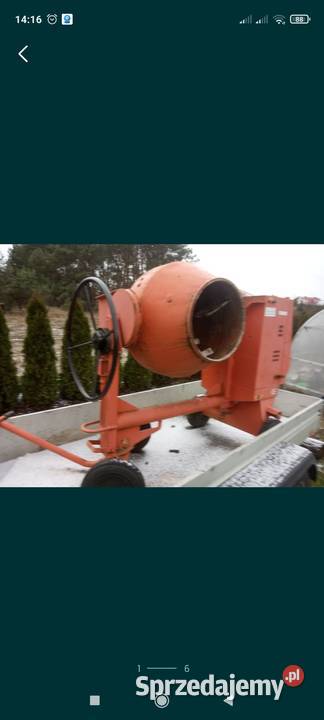 Betoniarka Altrad Belle diesel ok 300lmodel Opole sprzedam