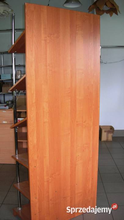 Regał sklepowy wysoki 6 półek płyta okleina Bełchatów